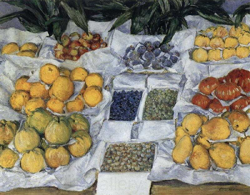 Gustave Caillebotte Still life